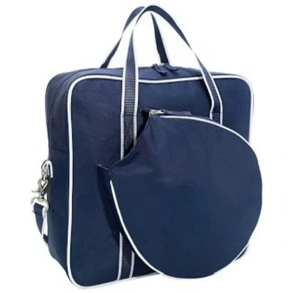 Boys/ Gilrs Tennis School Bag - New- Navy & White- by Pottery Barn Kids